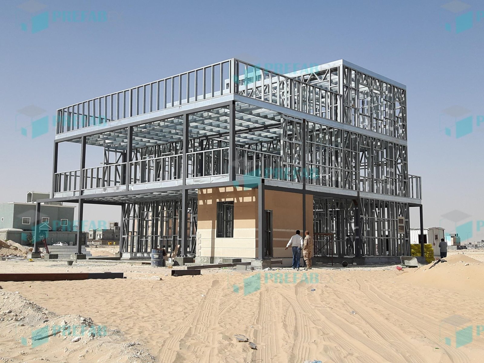 Modular LGS Administration Buildings